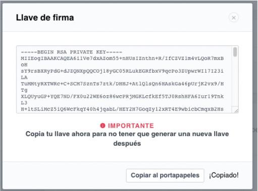 RSA key