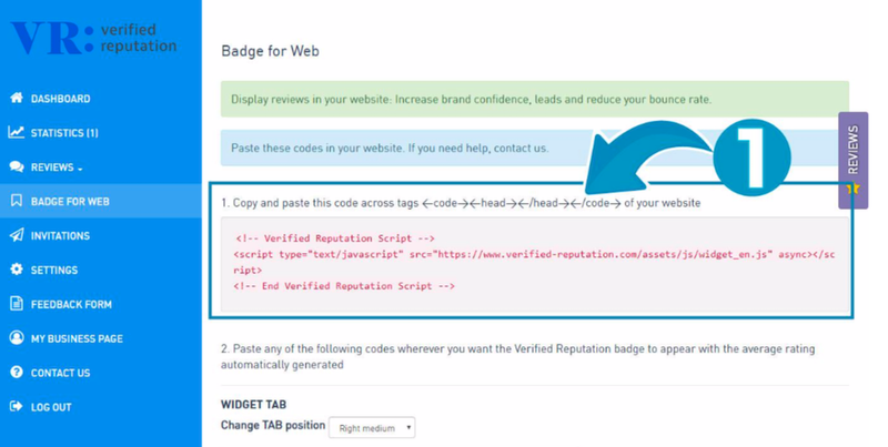 configuracion reputacion verificada