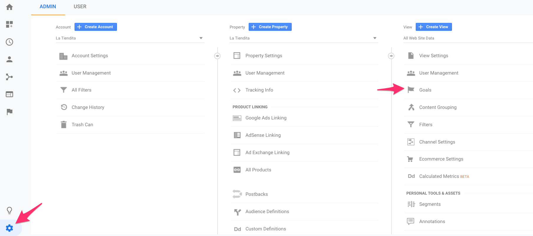 conversion goal google analytics