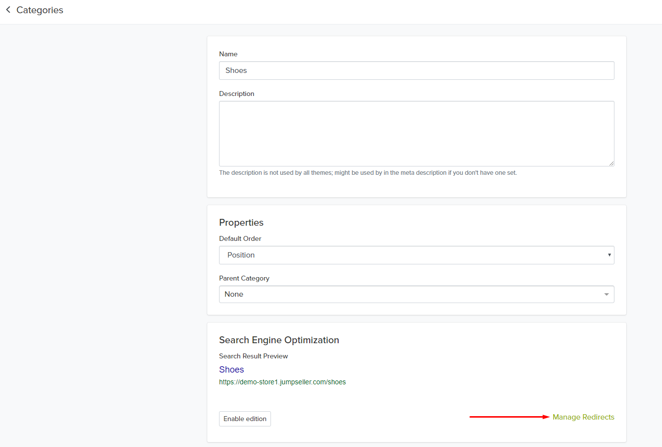 redirects