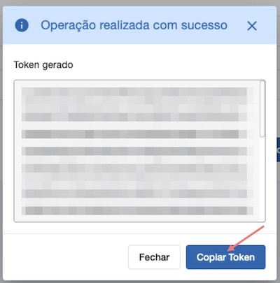 copiar token