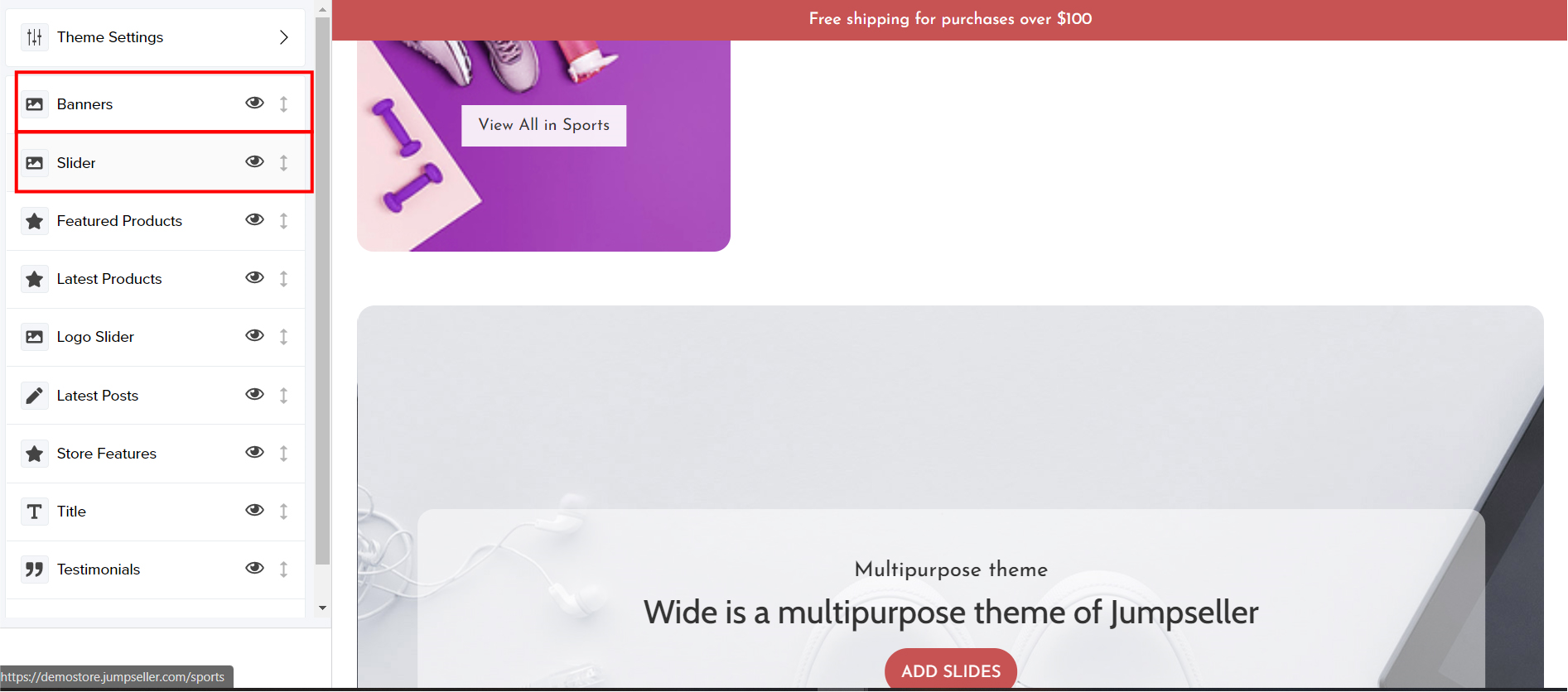 Wide Theme